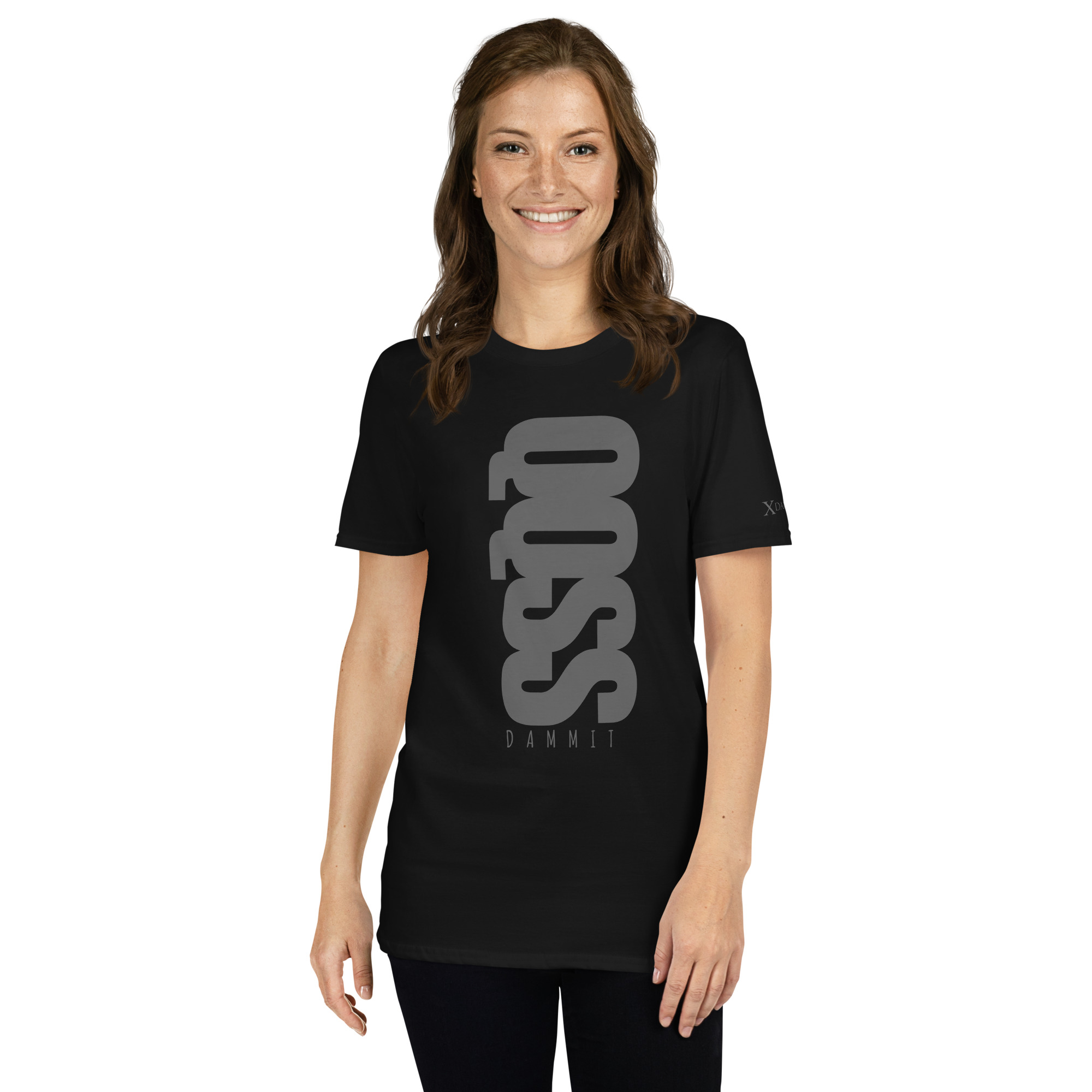 "QQSS DAMMIT" Short-Sleeve Unisex T-Shirt - Image 2